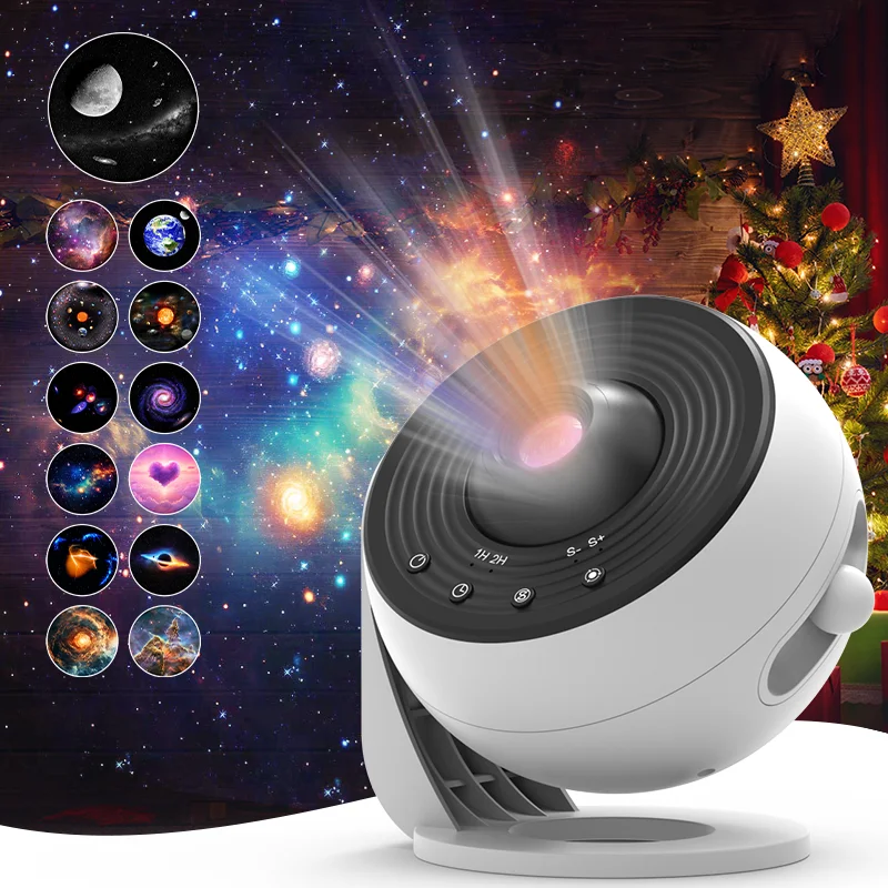 Galaxy Projector Pro Night Light  Starry Sky Projector 360° Rotate Planetarium Lamp For Kids Bedroom Valentines Day GiftDecorate