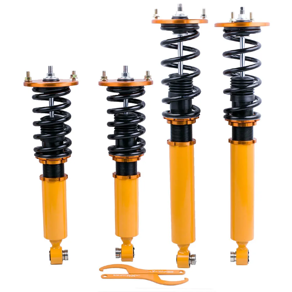 

MaXpeedingrods Street Full Shock Absorber for Nissan Skyline R33 GTST RB25DET Coilovers Spring Strut Suspension