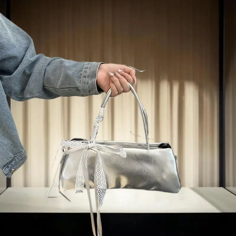 

Ballet-Inspired Design on a Large Women's Shoulder Bag, Fashionable PU Leather and Roomy Inside