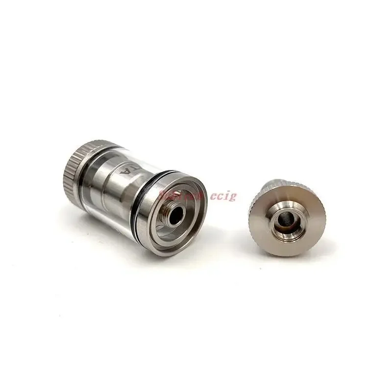 Atomiseur SALT RTA, diamètre précieux de 18mm, système de remplissage supérieur, bobine unique, flux d'air réglable, tube en verre à bulles, stylo vape, Ecig, 2ml, 3.5ml