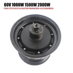 60V 1000W 1500W 2000W Motor Hub for 18x9.50-8 / 225/55-8 Tubeless Tire  Citycoco Modified Accessories Parts