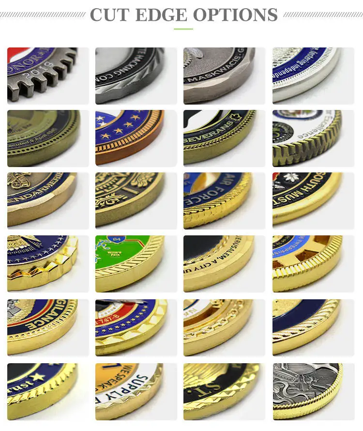 Factory Supply Custom Metal Medals Embossed Brass Commemorative Medal With Exclusive Pattern Design
