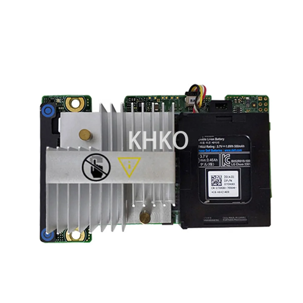 

KHKO Original Mini H710 H710P 512MB RAID Array Card для R320 R420 R520 R620 R720 RAID Controller 5CT6D MCR5X TY8F9 N3V6G TTVVV