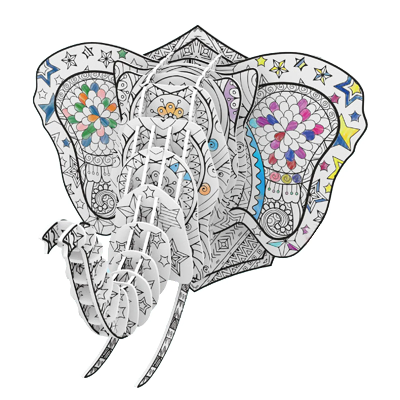 

3D-раскраска-головоломка, подвесные поделки, настенные украшения, развивающие игрушки-головоломки