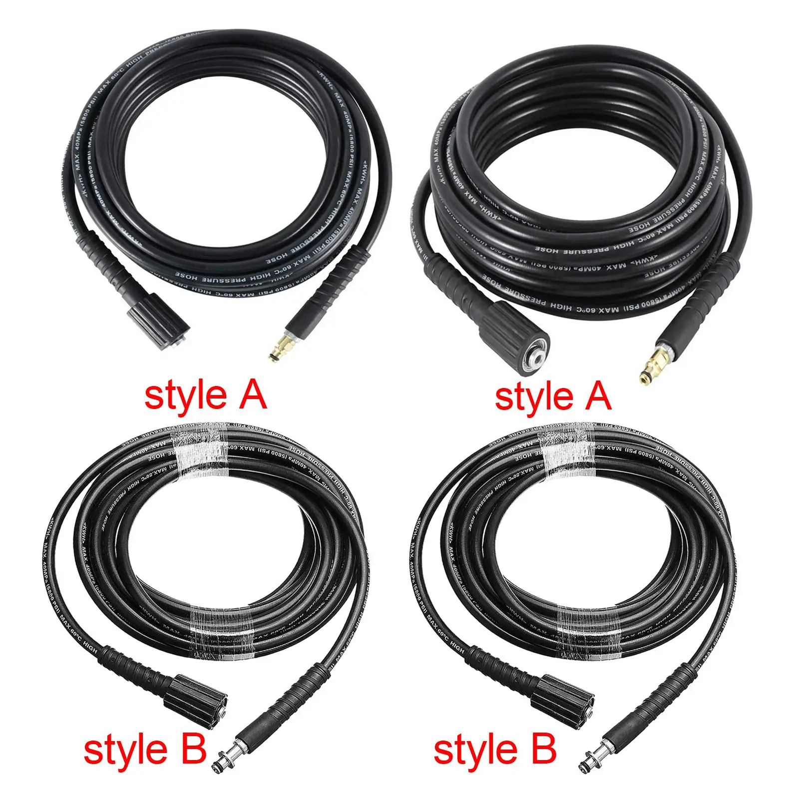 Pressure Washer Hose Extension Hose for K2 K3 K4 K5 Pressure Washers Cleaner