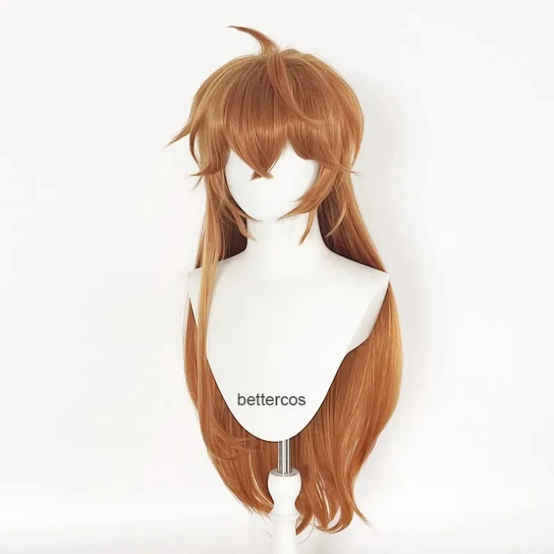 2025 Cosplay Impact Women 90cm Long Heat Resistant Hair Female Tartaglia Wigs + Wig Cap view 4