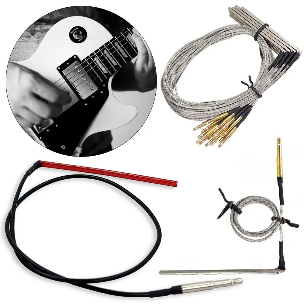 5 Styles Pickup Piezo for Guitar Guitar Preamp Under Rod Soft Acoustic Bridge Saddle Piezo