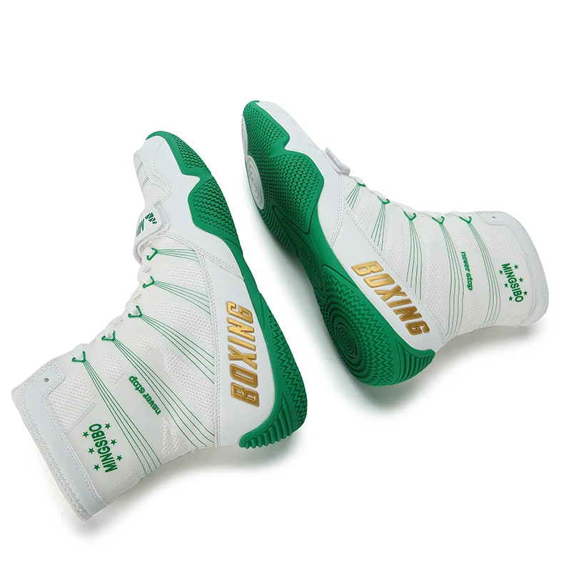 Men New Wrestling Shoes Training Judo Outdoor Struggle Combat Athletic Male Brand Big Size Professional Breathable Boxing Shoes