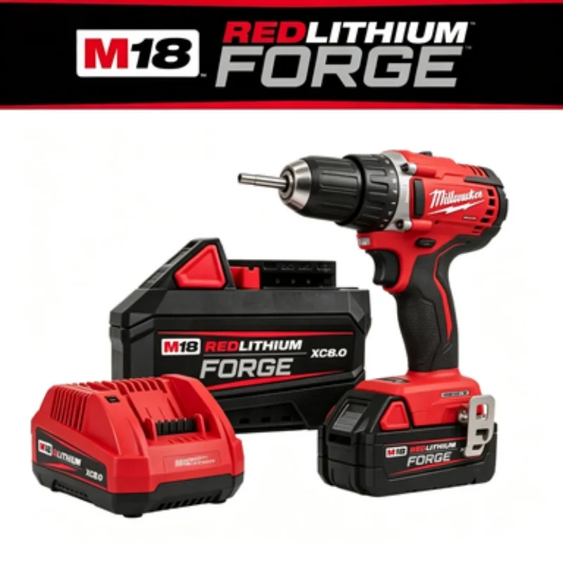 

Milwaukee M18 REDLITHIUM Battery XC6.0 FORGE Original Fast Charging Tool Pack
