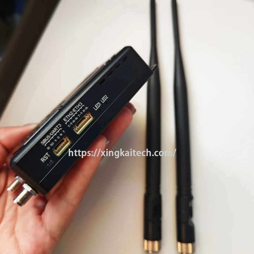 Point to Point Radio Transceiver Wifi Mesh Long Range RF Video Telemetry RC Link Two Way Radio Hopping Frequency for VTOL Drone