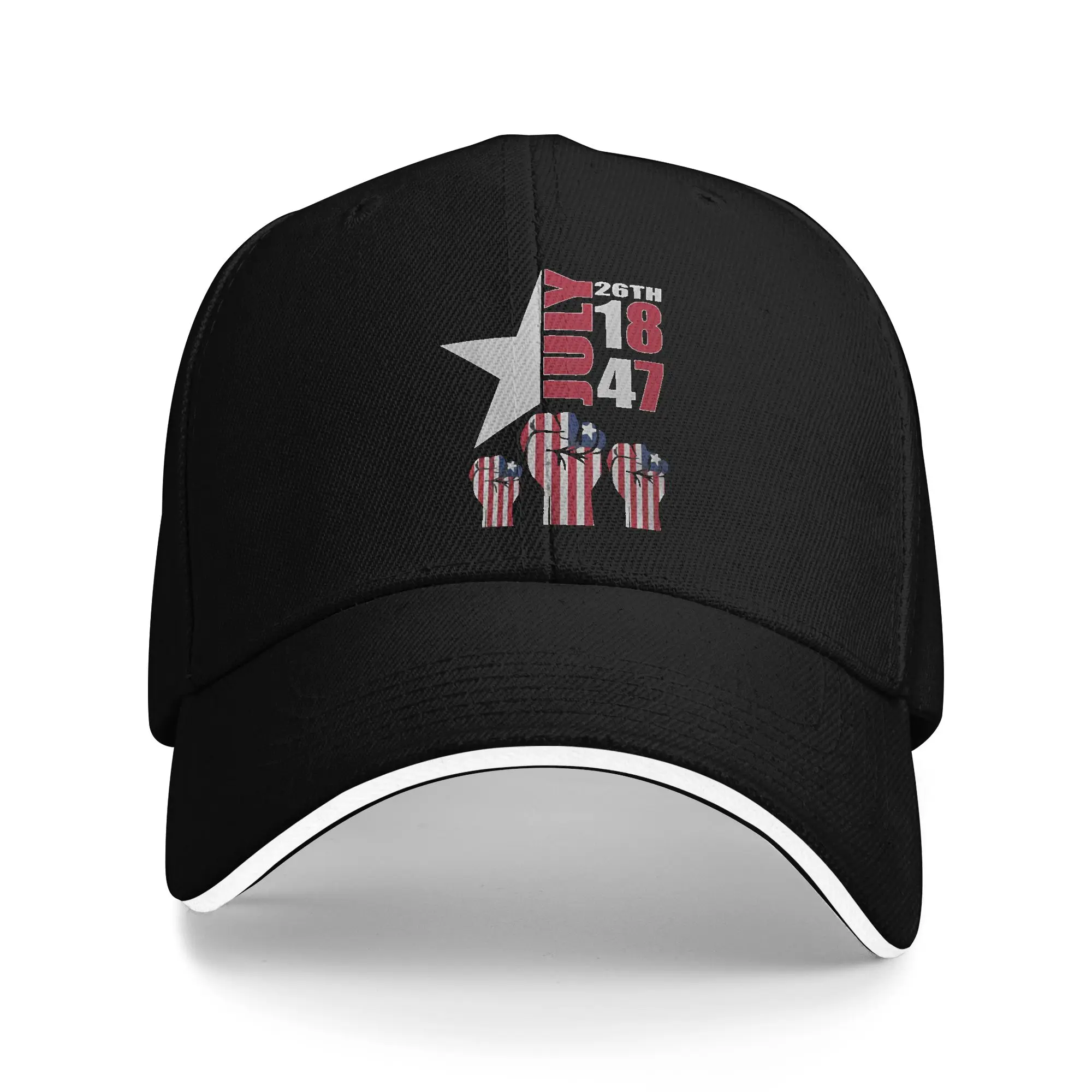 July 26 Liberia Independence Day Love Liberia Flag Fist Baseball Cap Casual Hip Hop Hats Summer Male Hiking Fishing Snapback Cap