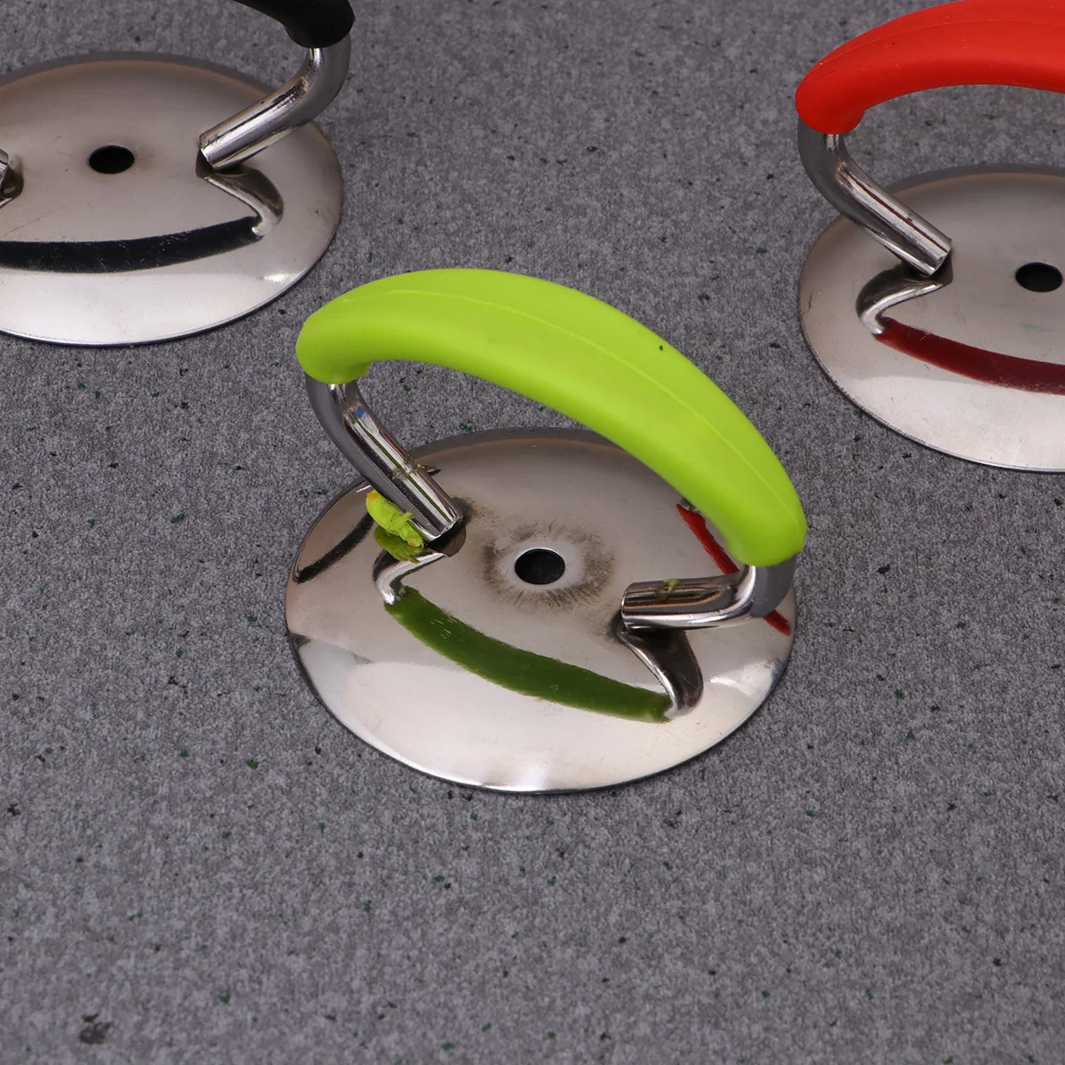 

5pcs Stainless Steel Pot Grip Silicone Pot Cover Handle Pan Handgrip Kitchen Cookware Replacement (Mixed Colors)