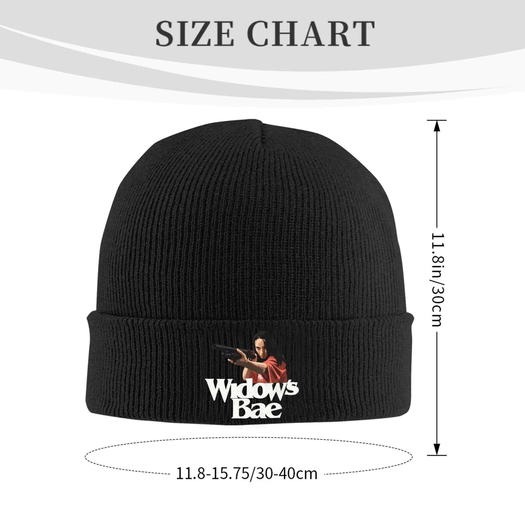 Women Men Beanie Widow's Bay Horror Movie 2026 Merch Warm Winter Knitting Skull Cap  Bonnet Hats
