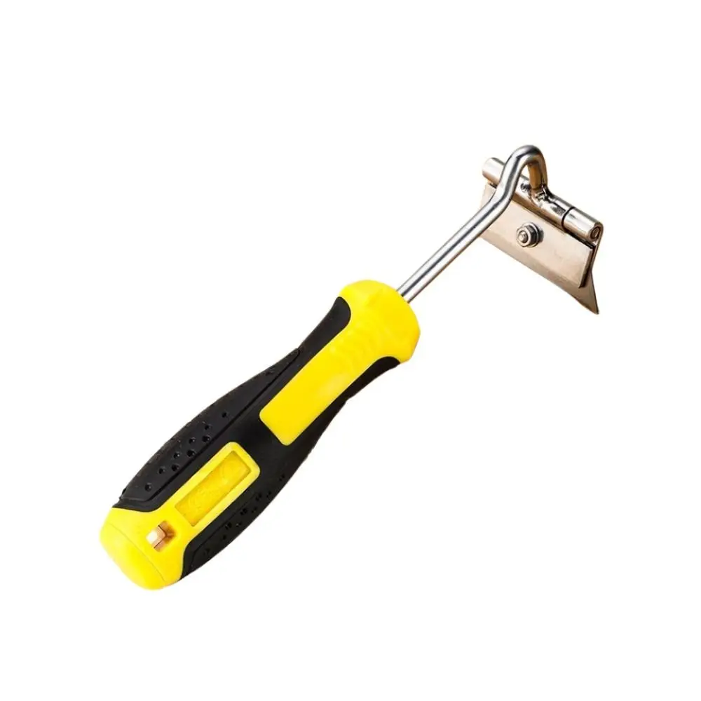 Metal Blades Cleaning Scraper Non-Slip Grip Two-Color Grip Glue Removal Blade Compact Structure Handheld Scraper