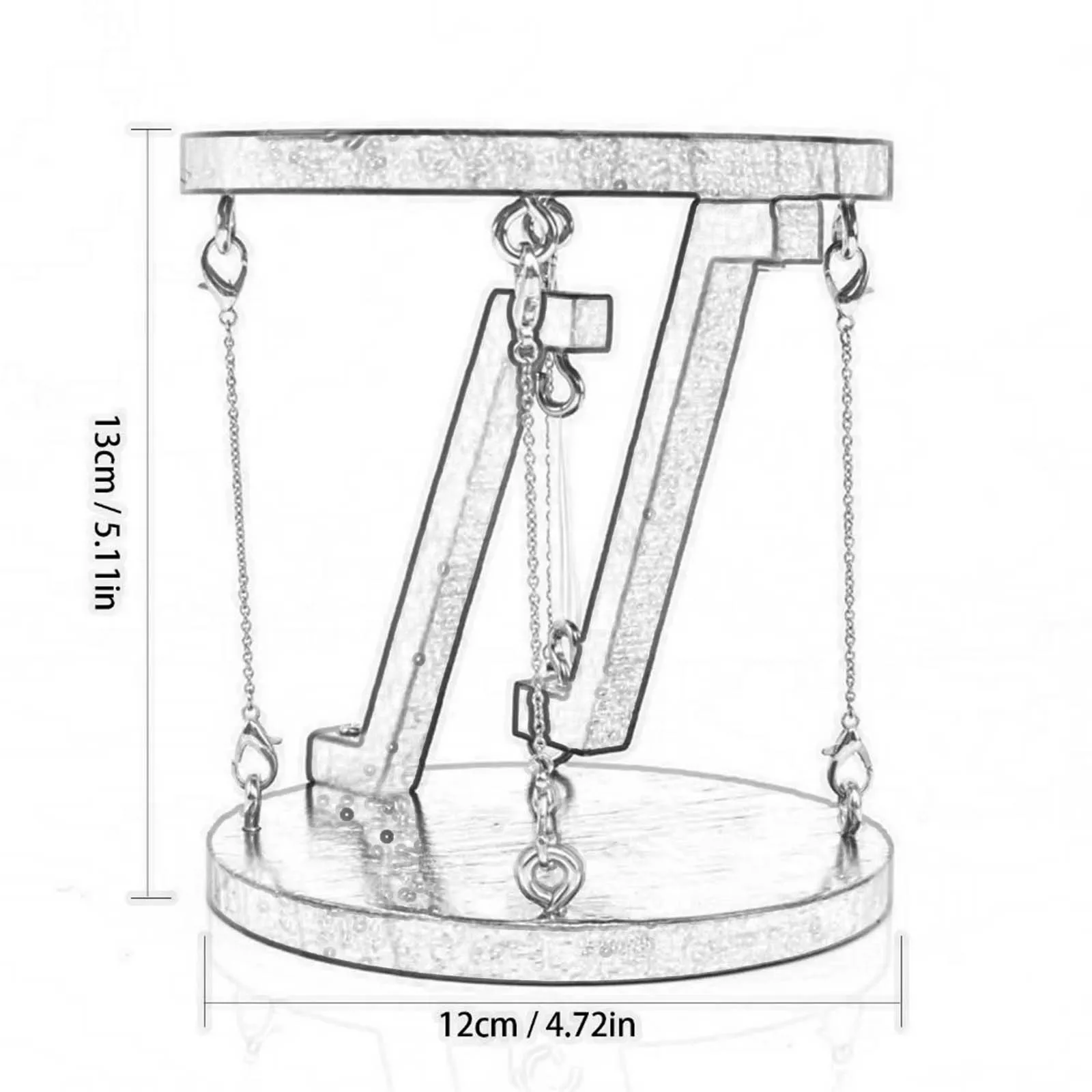 Brinquedo de Mesa Tensegrity Infantil, Mesa Flutuante, Suporte Alto-falante, Estrutura da Mesa, Gravidade, Experimento Científico, Crianças, Tampo