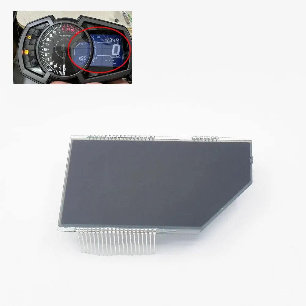 

Applicable to Kawasaki Ninja400 2018-2023 models, instrument LCD screen, kilometer meter, code meter LCD screen, speed odometer