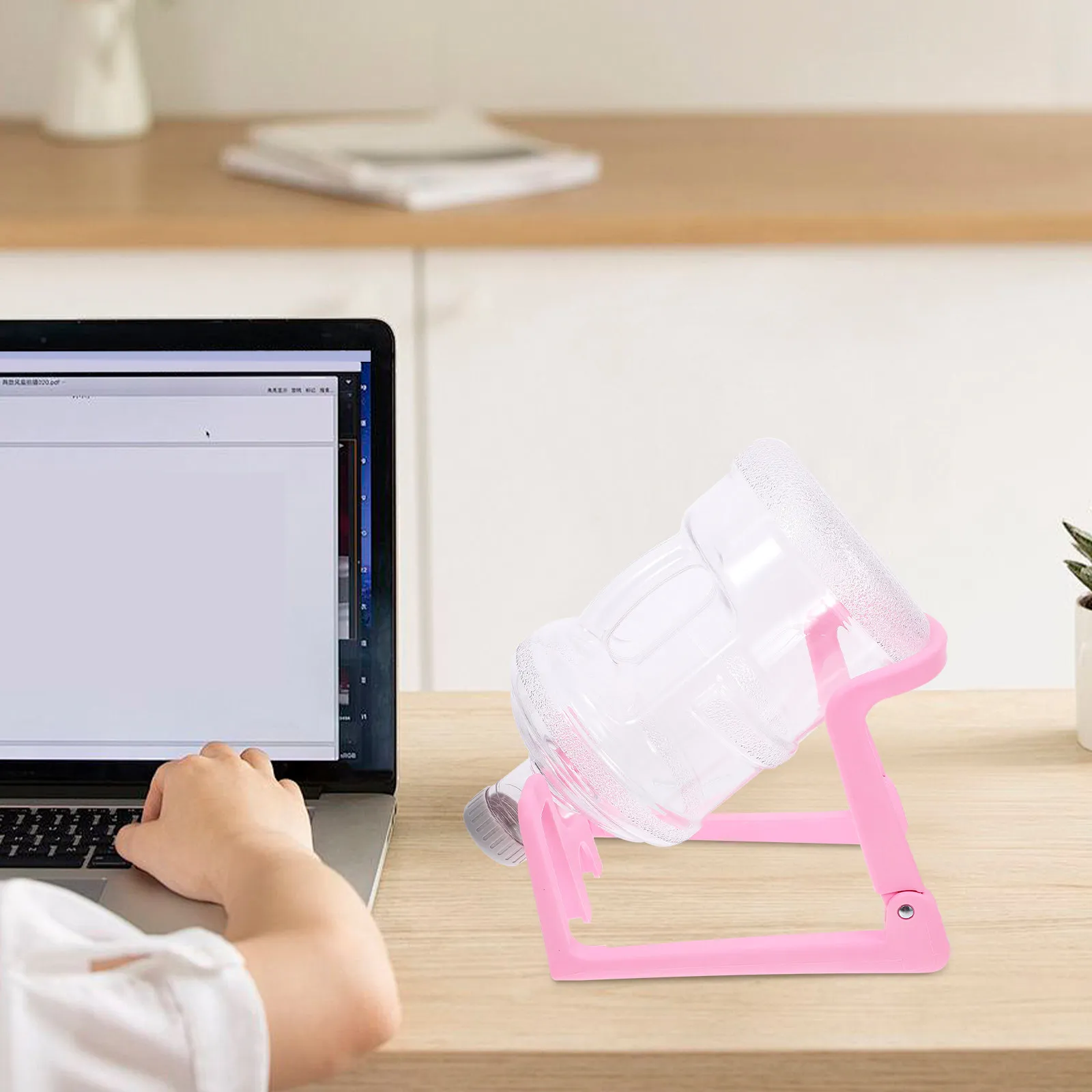 Gallon Water Jug Holder Strong PP Water Bucket Stand Stable Spill-Proof Heightened Rack Office Home Use Gallon Bucket Holder