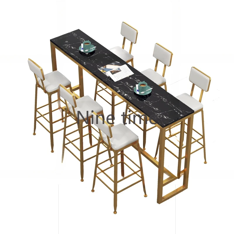 Aanrecht Minimalistische Bartafel Cocktail Esthetische Kleine Midden Eeuw Bar Tafel Drinksets Beistelltisch Lounge Meubilair