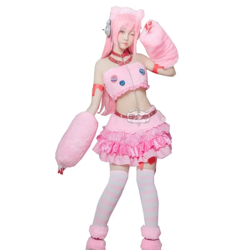 

2020 SUPER SONICO GRG Racing Queen Genus Gloomy Bear Cosplay Costume