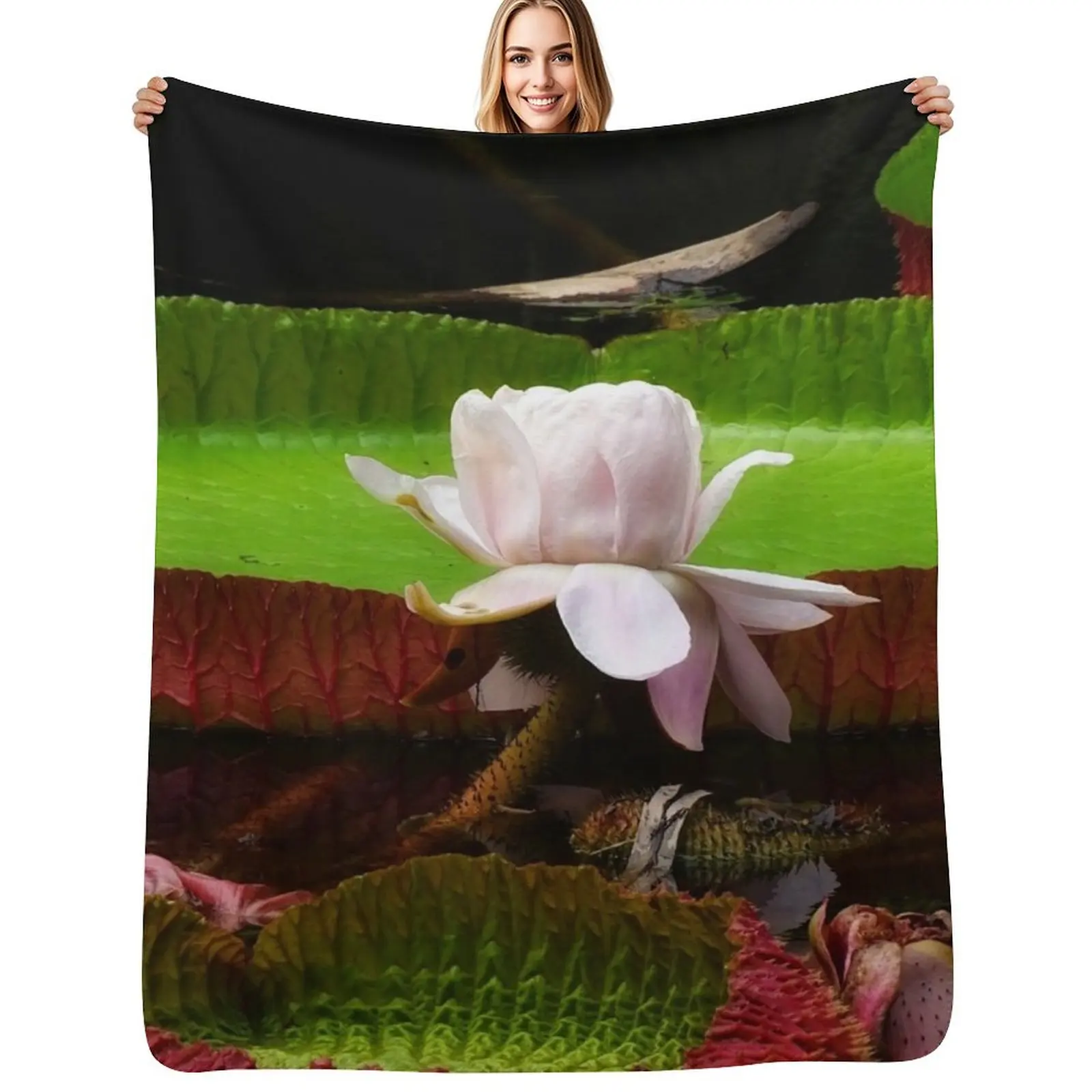 The Centerpiece Throw Blanket Luxury Brand manga halloween blankets and throws funny gift Designers Blankets