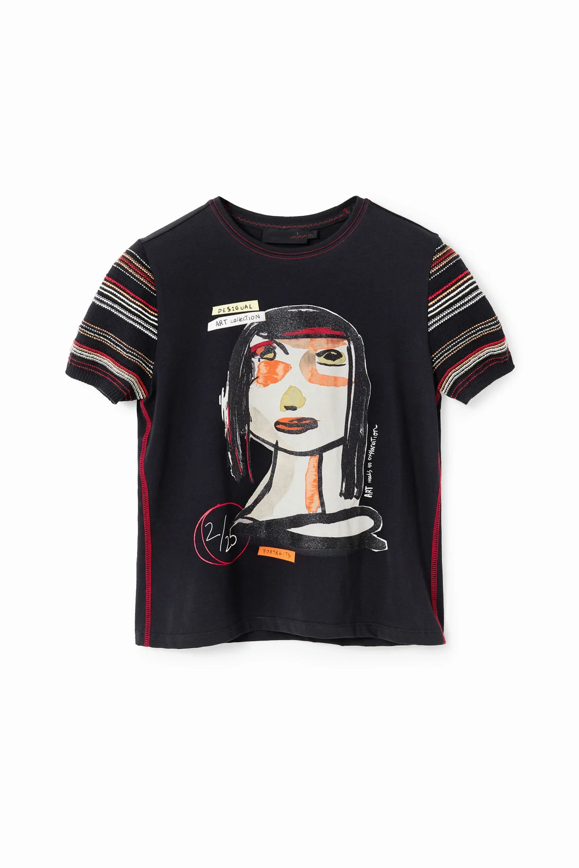 2024-25 Original Exclusive Women's T-shirt Abstract Art Short Sleeve 3D Printed Top Quick Drying Sports Tee