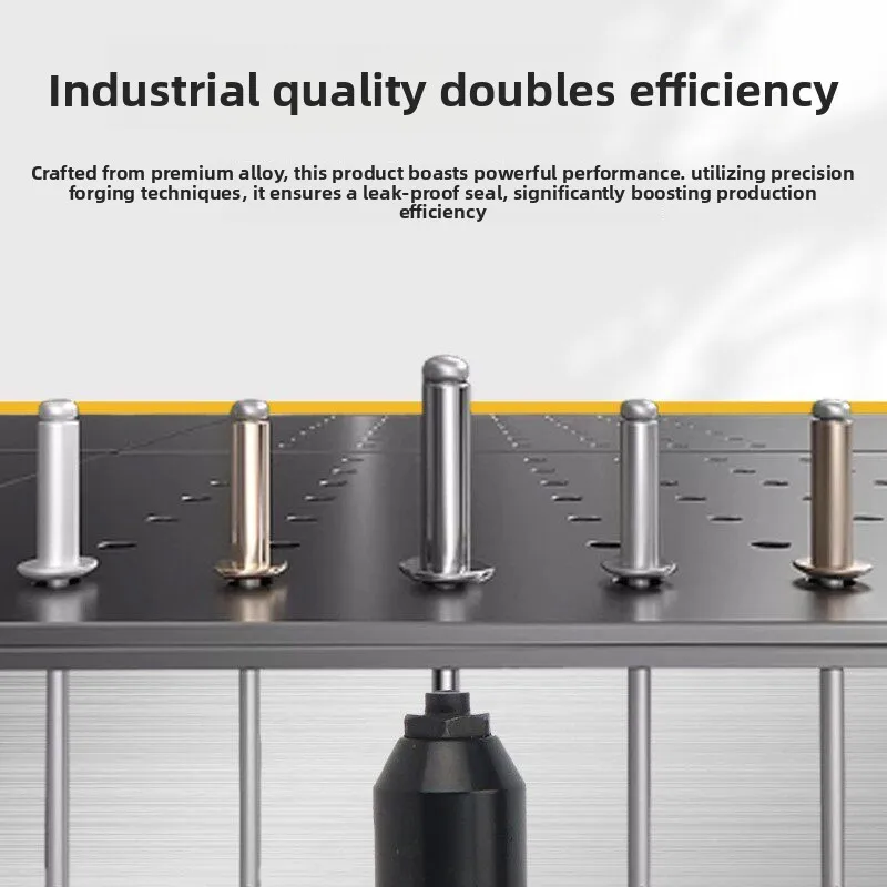 Pneumatic Rivet Gun, Aluminum Alloy Rivet Gun, Self-Priming Rivet Pliers, Gun-Style Rivet Machine view 2
