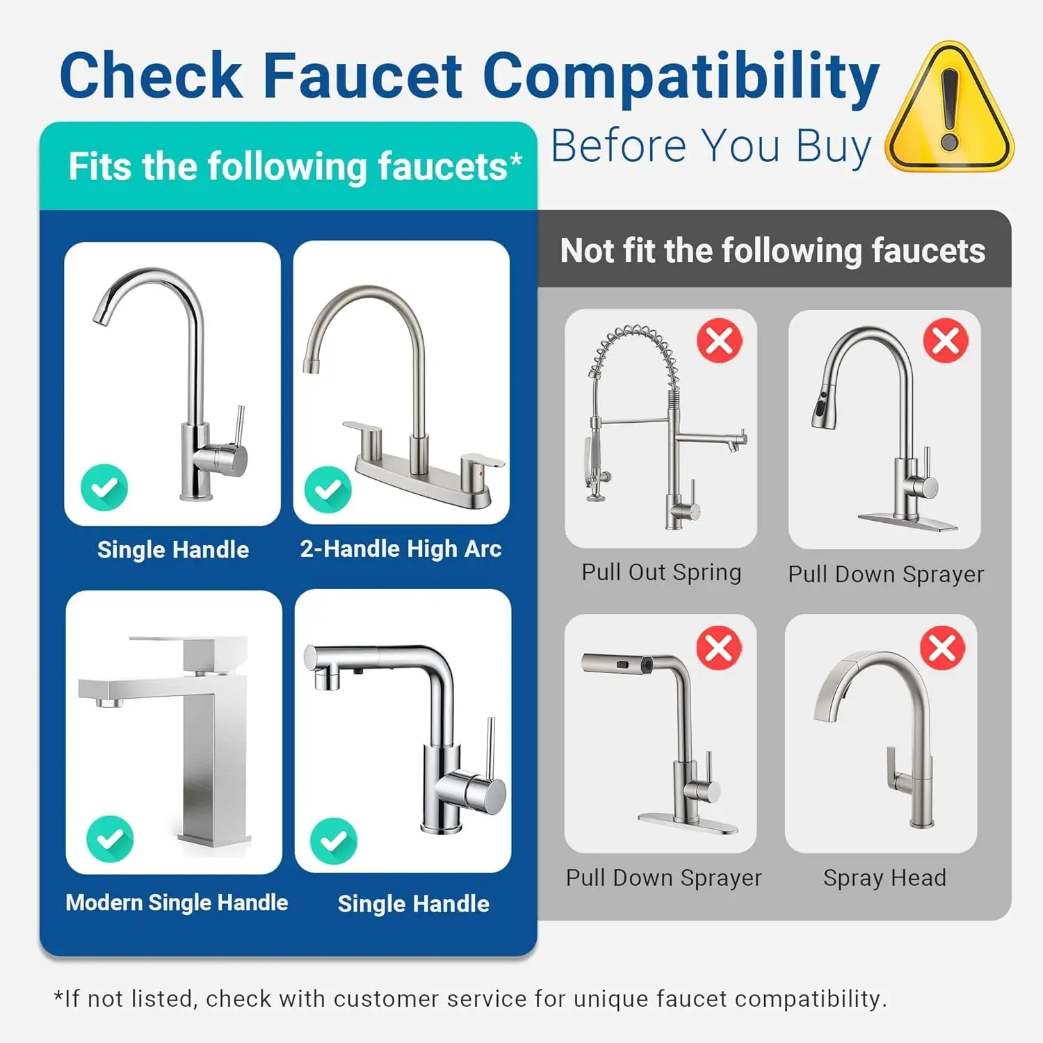 360° Rotating Stainless Steel Faucet Water Filter - High Flow, Mineral-Enhanced, Reduces Chlorine & Heavy Metals, Easy Install,
