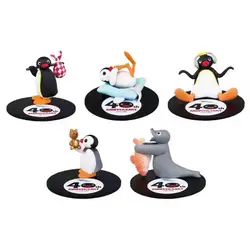 Kawii Anime PINGUed Figure Japan 40th Anniversary Penguin PVC Home Office Decor Model Toys Gifts Cute Choose from List