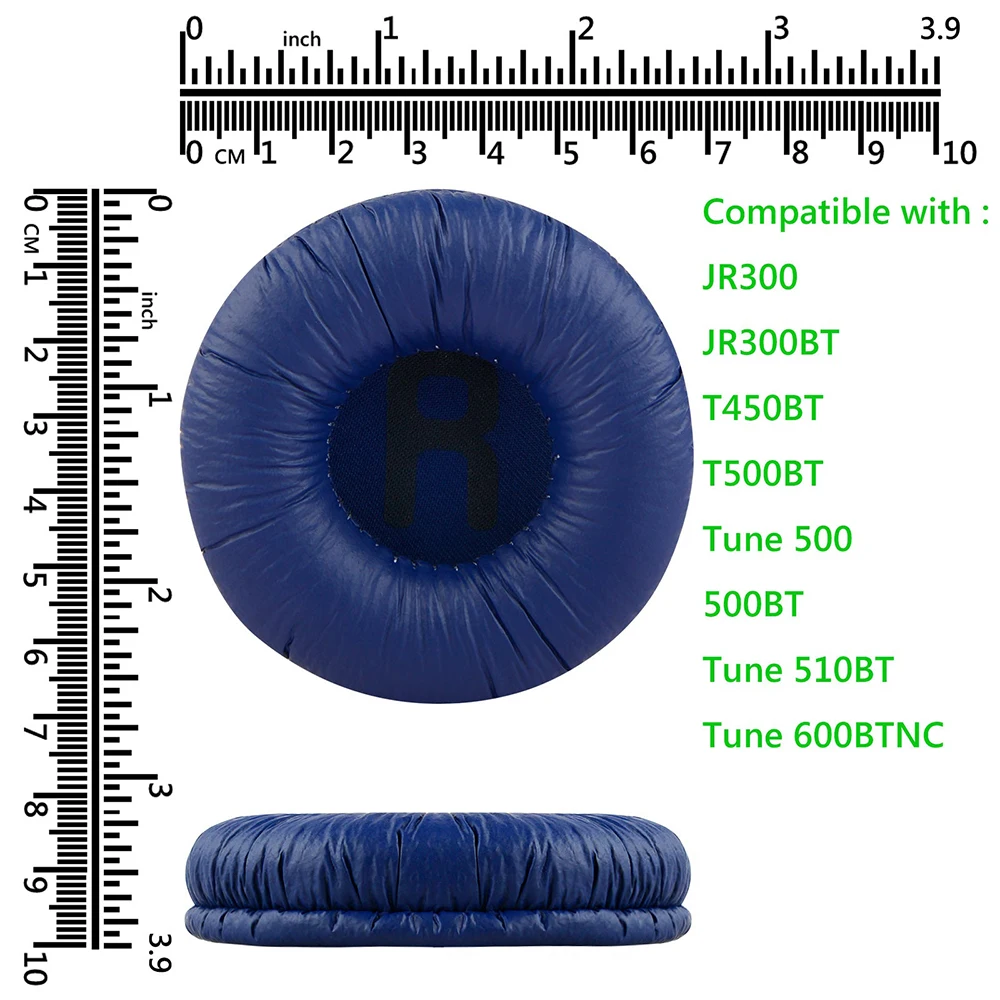 ที่ครอบหูแผ่นโฟมสำรองสำหรับ JBL JR300 JR300BT JR310 JR310BT T450 T450BT ปรับ T460BT ได้500 500BT 510BT หูฟัง btnc 600