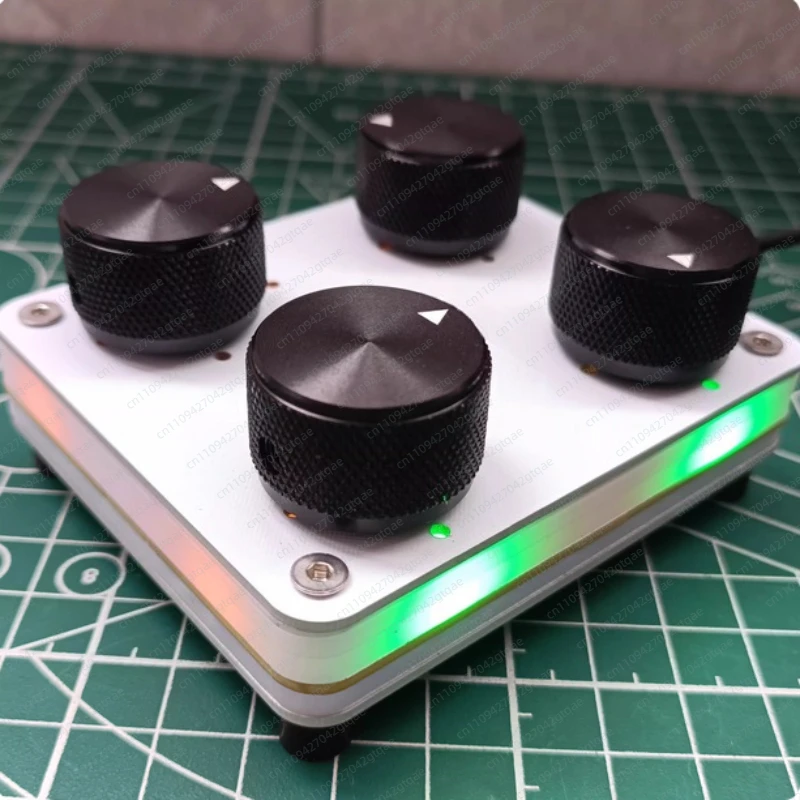 Four Knobs for Customizing CC Information Volume, USB-C Interface, Music Host Software, and MIDI Controller