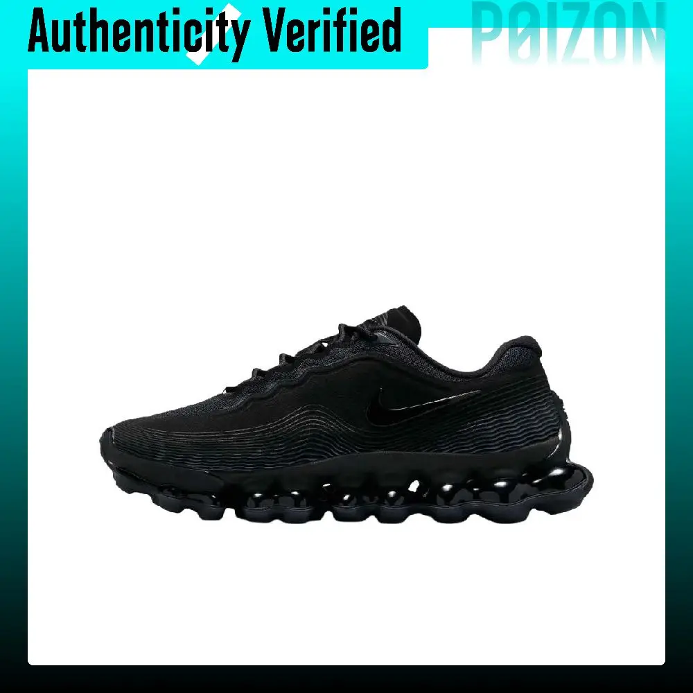 Nike AIR LIQUID MAX Running Shoes Men's Low-top Black Gray IQ7635-003