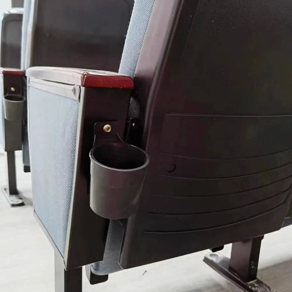 Convenient Plastic Cup Holder Firm Structure Easy Install Cinema Chair Bottle Rack Black Drinks Rack Row Chair Accessories
