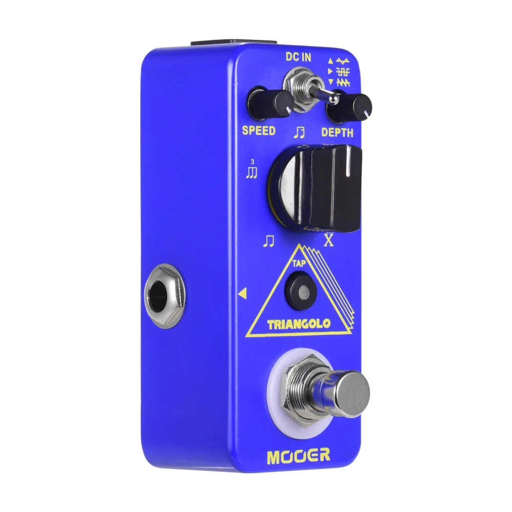 

Mooer MTR3 Triangolo Digital Tremolo Pedal Electric Guitar Effect Pedal Full Metal Shell Micro Guitar Pedal