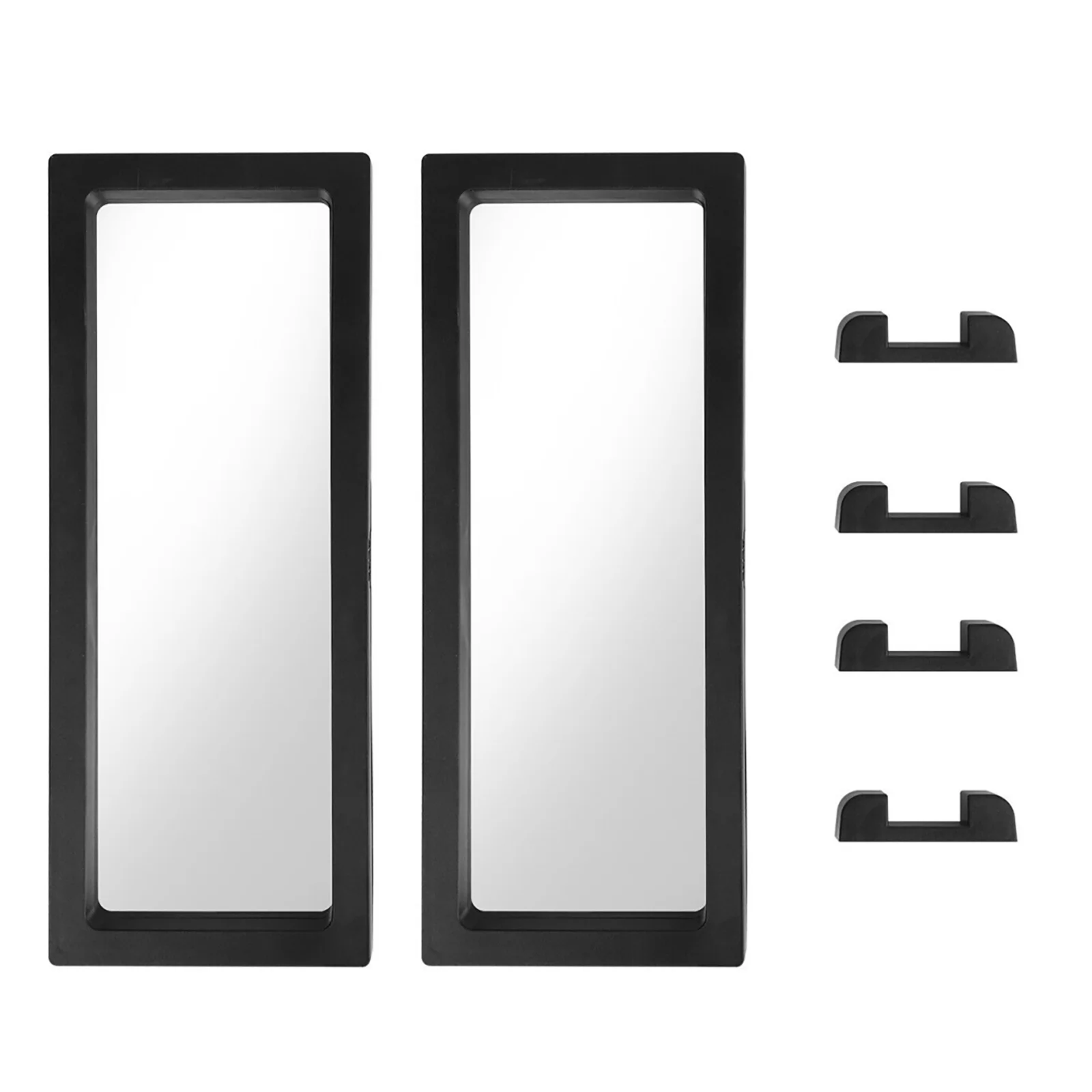 2 قطعة ثلاثية الأبعاد تأثير عملة مجوهرات ميداليات طوابع دبابيس إطار عرض حامل الصندوق مع حامل أسود صندوق عرض فيلم البولي ايثيلين #2