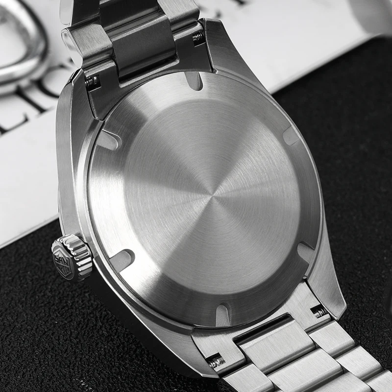 سان مارتن SN0113W V2 ساعة رجالية NH35 حركة الياقوت BGW9 مضيئة مقاوم للماء موضة فاخرة 38 مللي متر ساعات آلية أوتوماتيكية #6