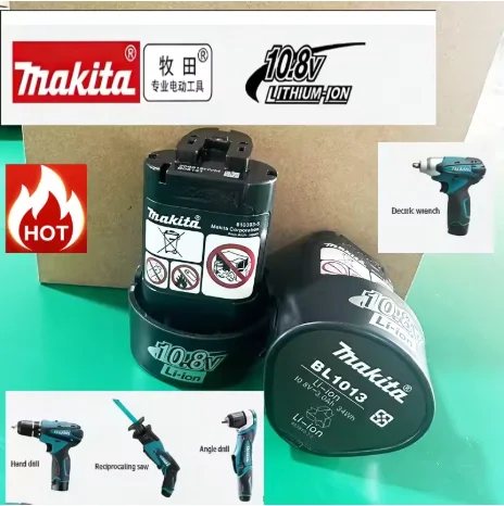 

Профессиональная оригинальная совместимая с Makita аккумуляторная батарея 10.8V 3.0Ah 2.0Ah 1.3Ah для замены BL1013 BL1020 BL1030 TD090D