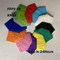 masks ffp2 face masks KN95 colors security protection masks n k 95 ffp 2 originais 5ply mask pff2 n95 mascarilla fpp2 homologada