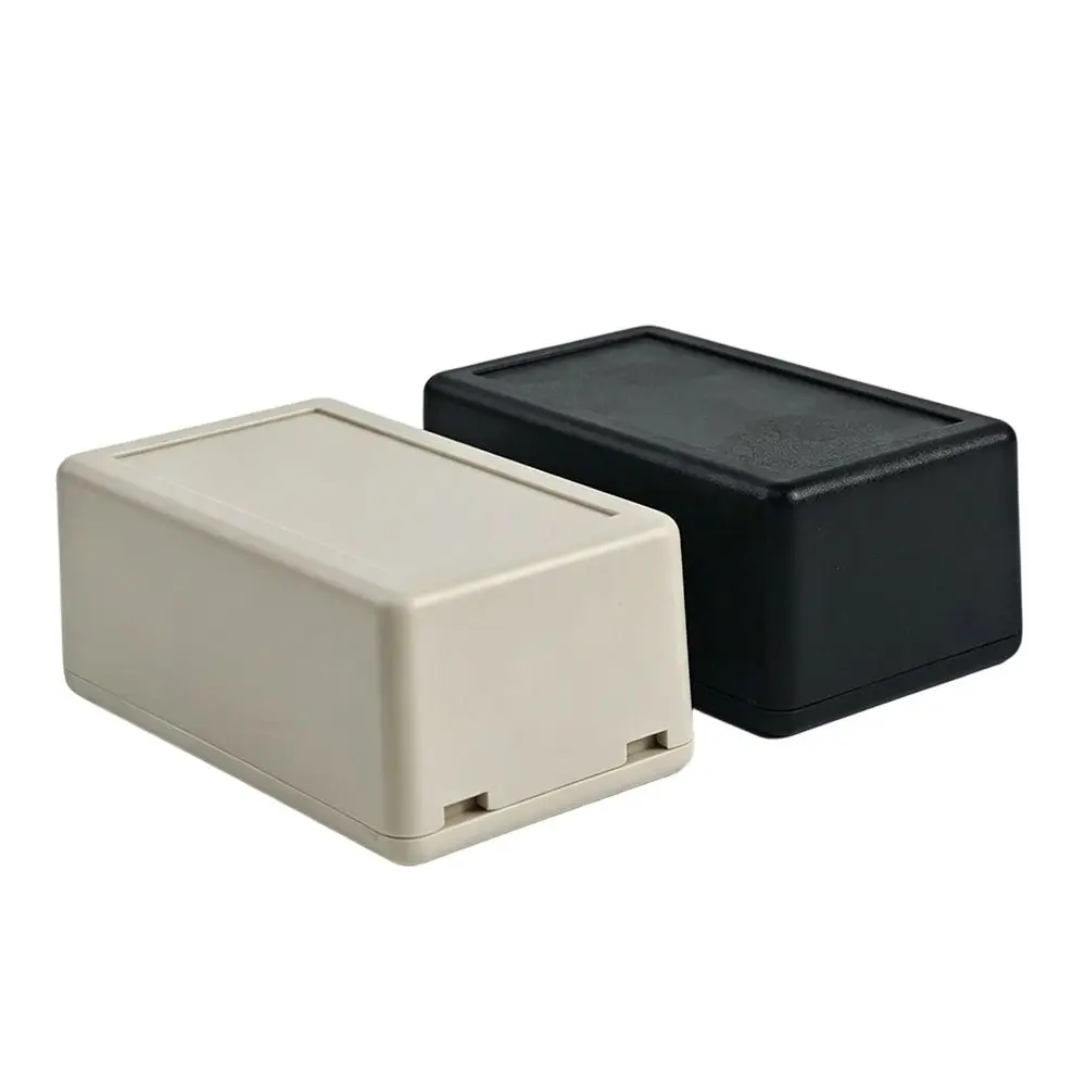 1/2pcs 60*36*25mm Project Box Waterproof Dustproof ABS Plastic Enclosure Housing Instrument Case Black/White Small