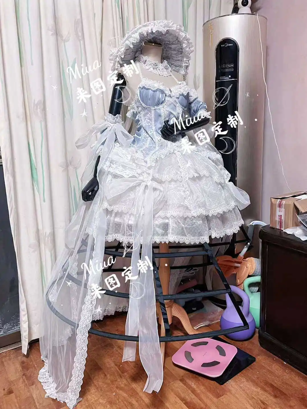 Azur Lane Cheshire Gown Dress Flower Marriage Cosplay Costume Cos Game Anime Party Uniform Hallowen Play Role Clothes Clothing