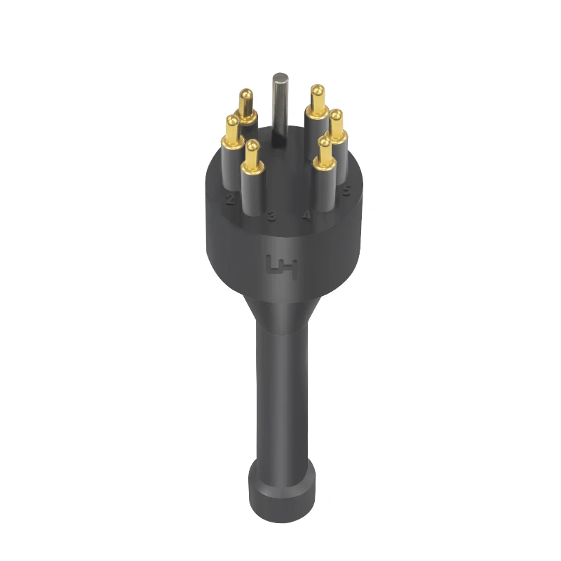DC6M 6 Pins Dummy Connector Underwater Plug Waterproof Electric Sockets Plug Power Connector for Subsea Sensor