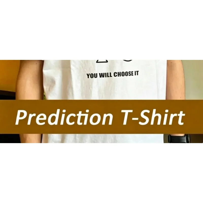 tシャツ予測-メンタリズム-マジックトリック-ステージマジック-マギア-マギー-マジカ-マジシャンズ-プロップ-アクセサリー-イリュージョン-ギミック