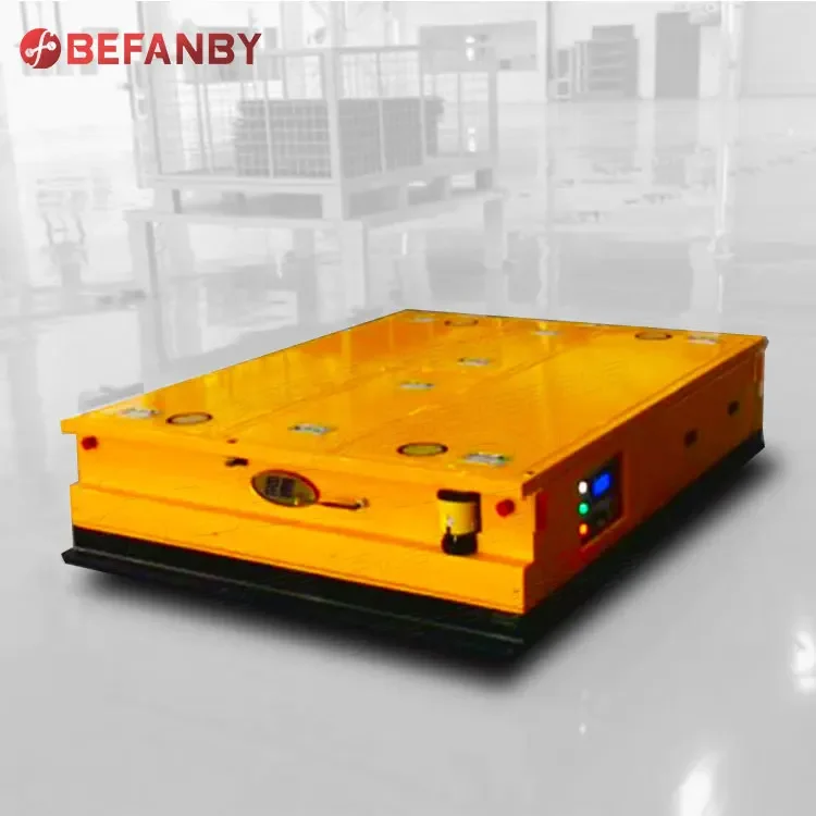 Customized electrical trackless agv cart use omni mecanum wheel robot