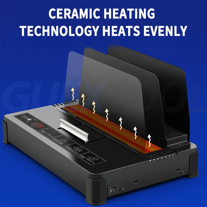 Electric Binding Machine Hot Melt Bidding Document Binding Machine Voucher File Contract Hot Melt Envelope Glue Binding Machine