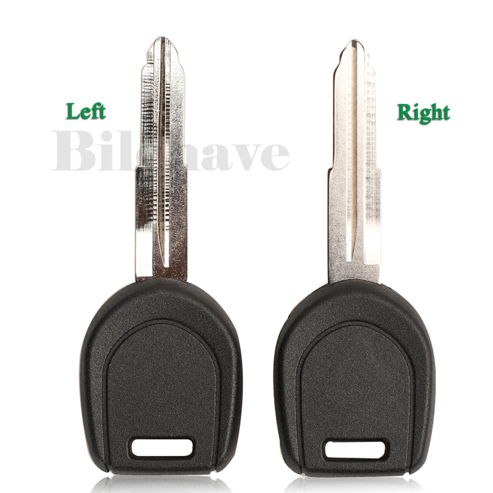 Jingyuqin Remote Car Key Shell For MITSUBISHI Colt Lancer Mirage With Uncut Left  Right Blade Key Case Replacement