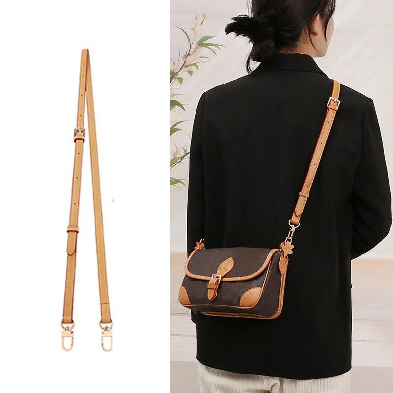 

Replacement PU Leather Bag Straps for LV Speedy 20 25 30 Shoulder Straps Ajustable Crossbody Long Bags Belt Accessories
