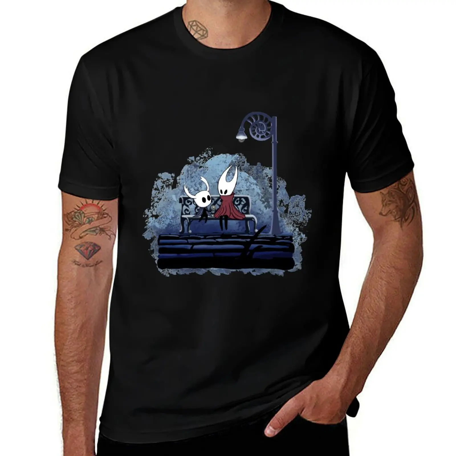 

Hollow Knight and Hornet T-Shirt t shirts for man graphic funny man t shirt summer T-Shirt