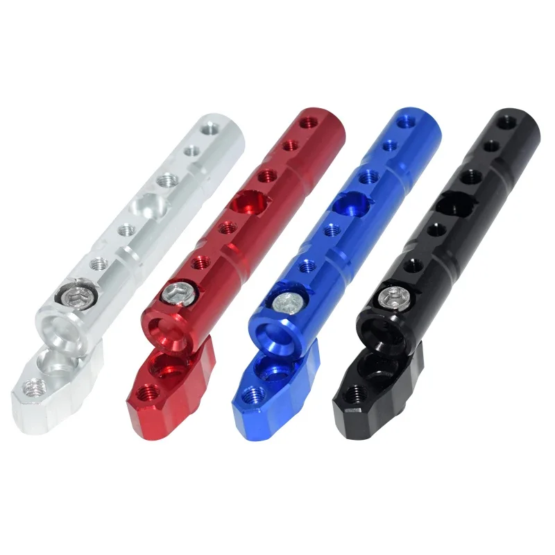 Universal Motorcycle 8mm/10mm Stem Mirror Mount Riser Multifunction Bracket Clamp Holder For Spot Light Headlight Side Mirrors
