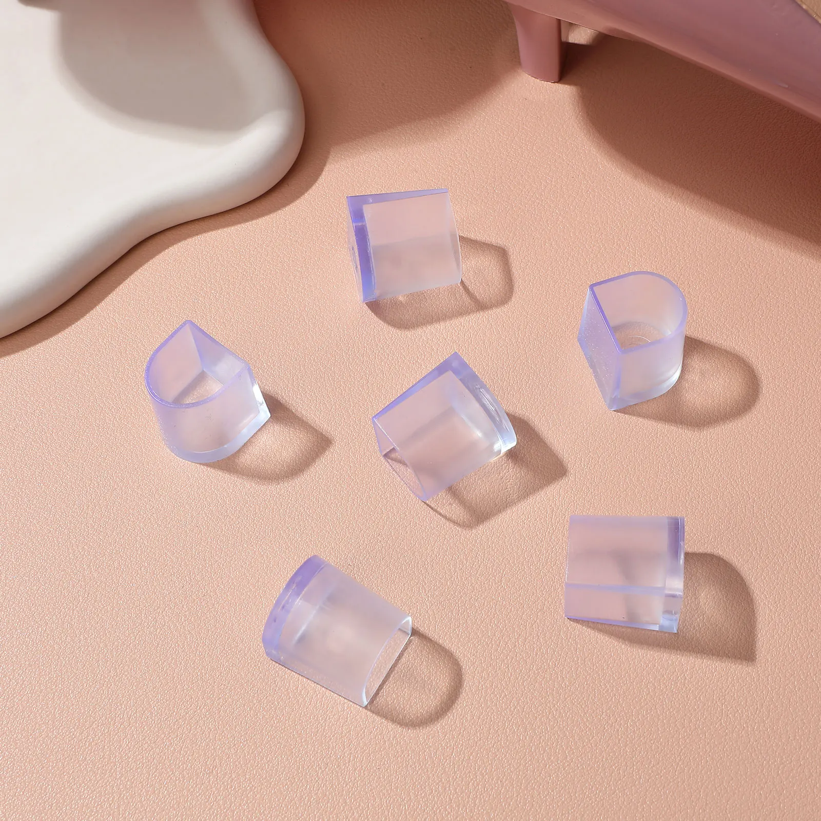 

Clear Heel Protectors Anti Slip Shoe Covers Reusable Protection Stoppers Mud Women Gift Practical Design Shoe