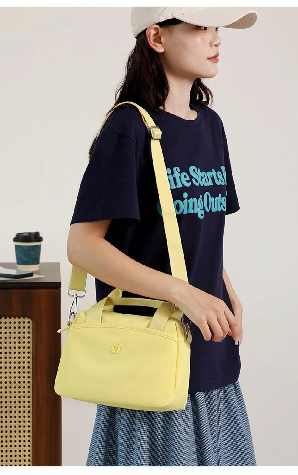 Neue Lässige Oxford-Stoff Umhängetasche Große Kapazität Wasserdichte Mama-Tasche Vielseitige Messenger-Tasche Reise – Detail 8