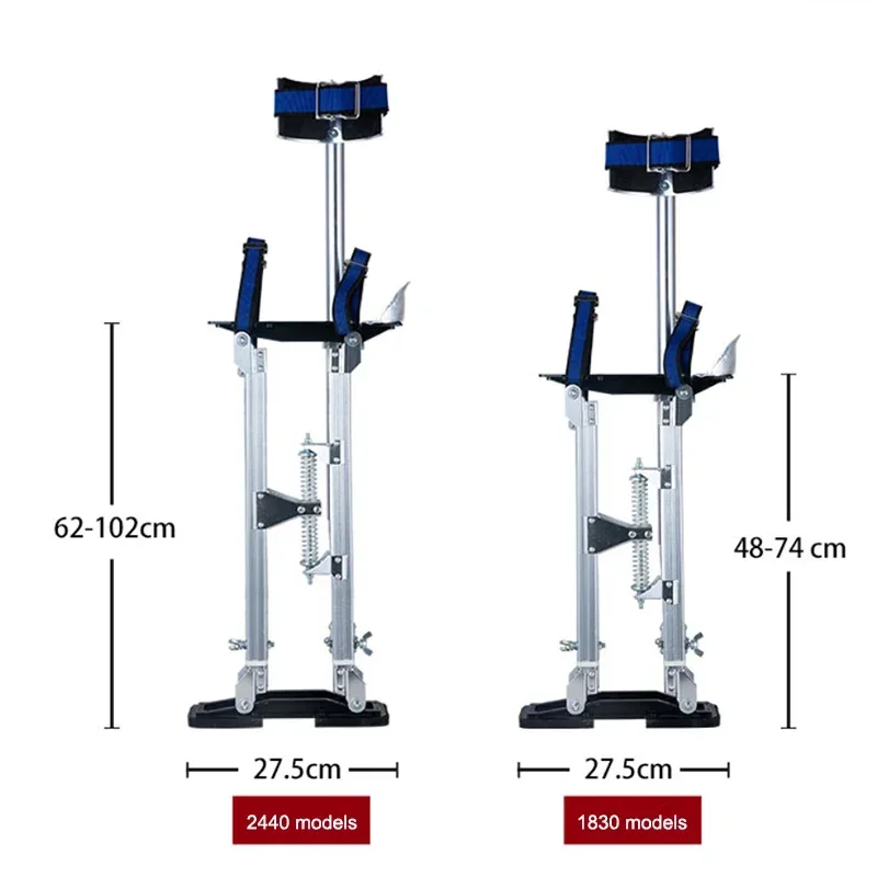 

Hot Sale Aluminum Alloy Stilt Ascender Household Mobile Ladder Interior Decoration Tripod Heightening Machine Shoes